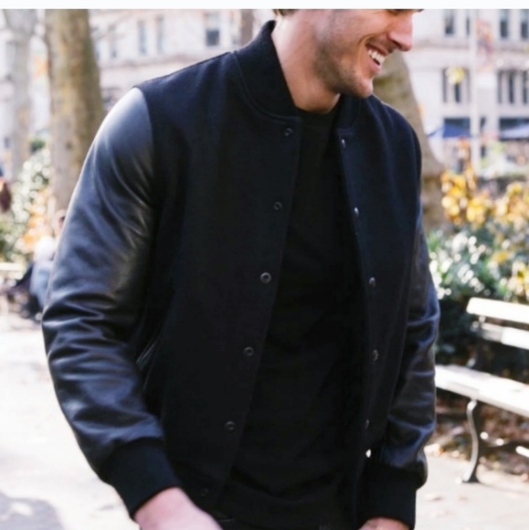 Ps & Qs Other - Ps & Qs mens varsity jacket